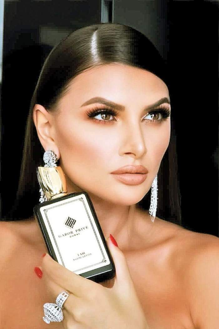 Cât costă un parfum Ramona Gabor. Vedeta are o afacere înfloritoare în Emiratele Arabe Unite