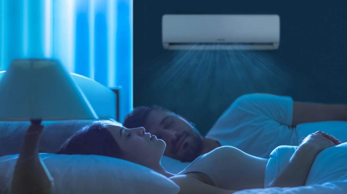 De ce să nu dormi cu aerul condiționat pornit. Pericolele la care te expui