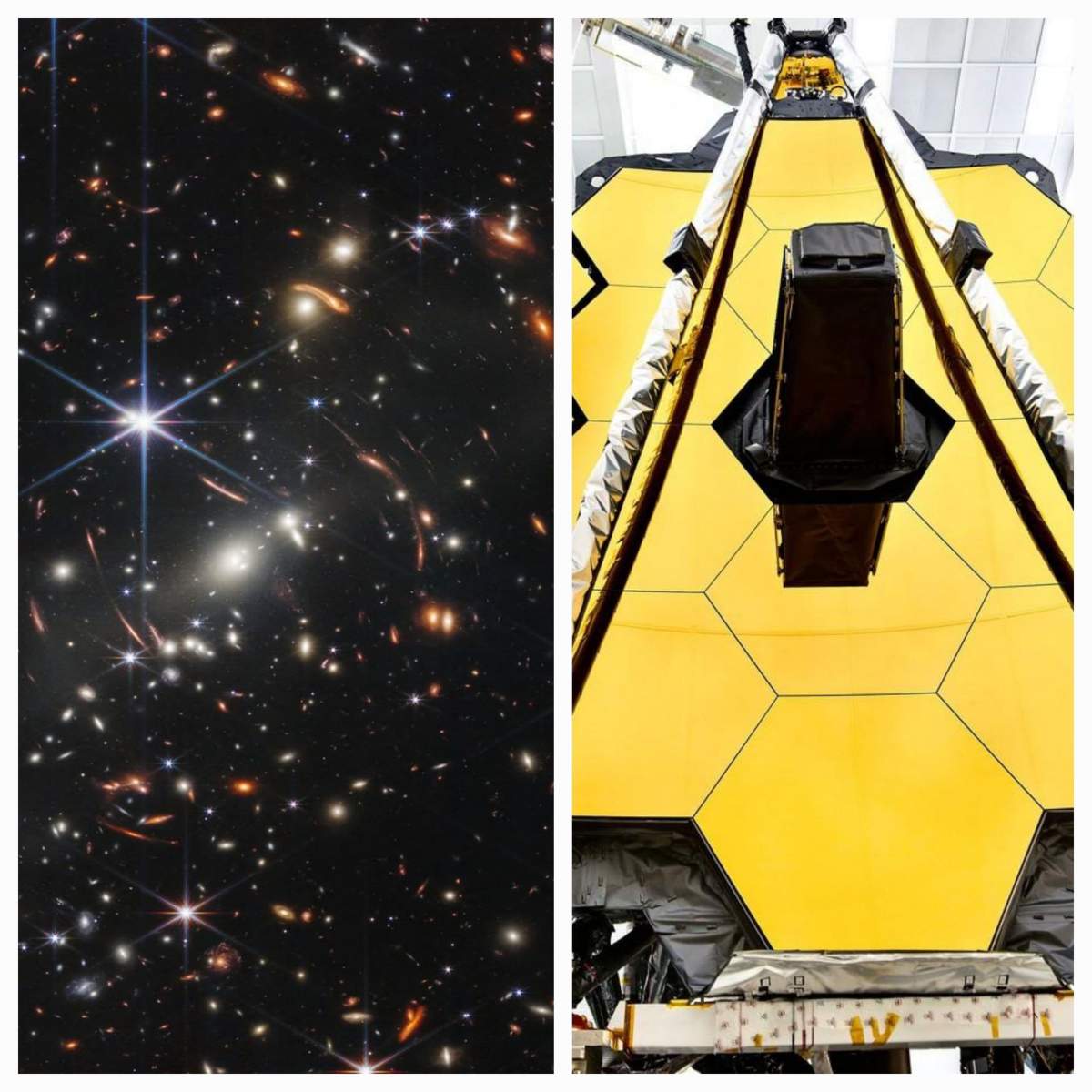 Prima imagine din spațiu, realizată cu noul telescop James Webb. Cum arată galaxiile formate la scurt timp după Big Bang