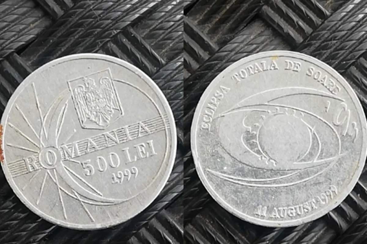 moneda 500 de lei