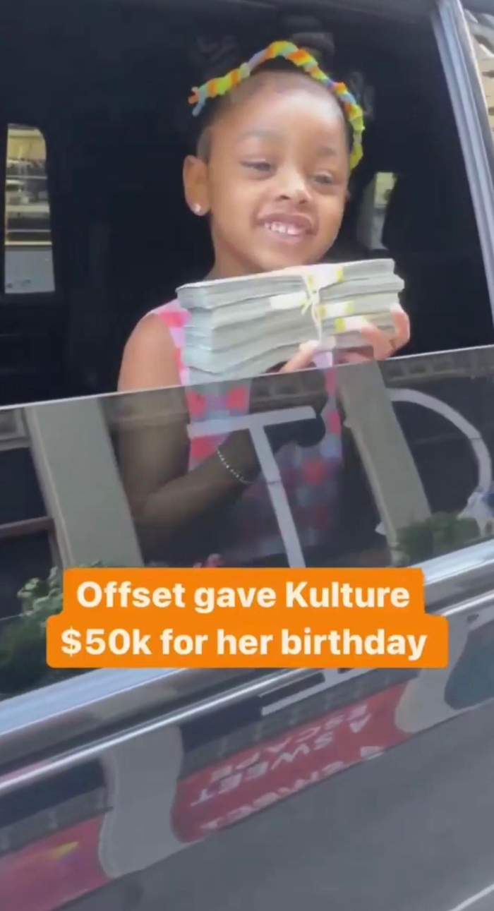 Fetița lui Cardi B a împlinit 4 ani. De ziua ei, micuța a primit 50.000 de dolari cadou / FOTO
