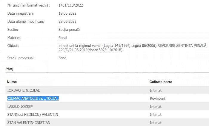 Răsturnare de situație în dosarul urmăritului general Tolea Ciumac / Este ultima șansă