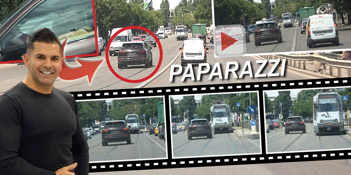 Fiica lui Brigitte, în pericol atunci când Florin Pastramă este la volan. Ce greșeli a comis  afaceristul în trafic / PAPARAZZI