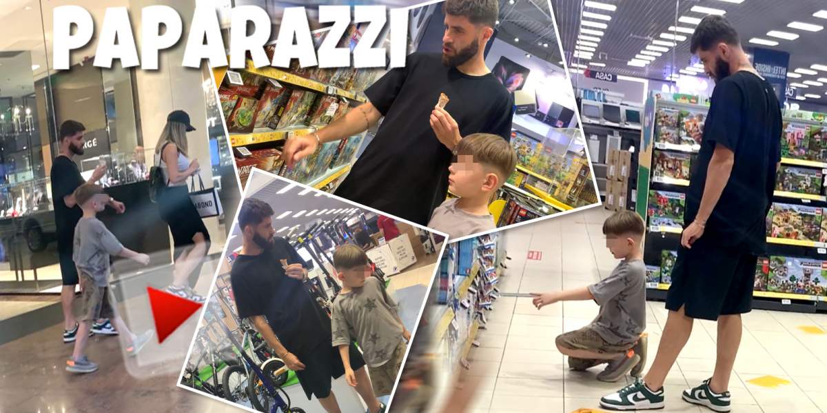 Imagini rare cu Mihai Răduț în rolul de tată. Cât de grijuliu este fotbalistul cu familia lui / PAPARAZZI