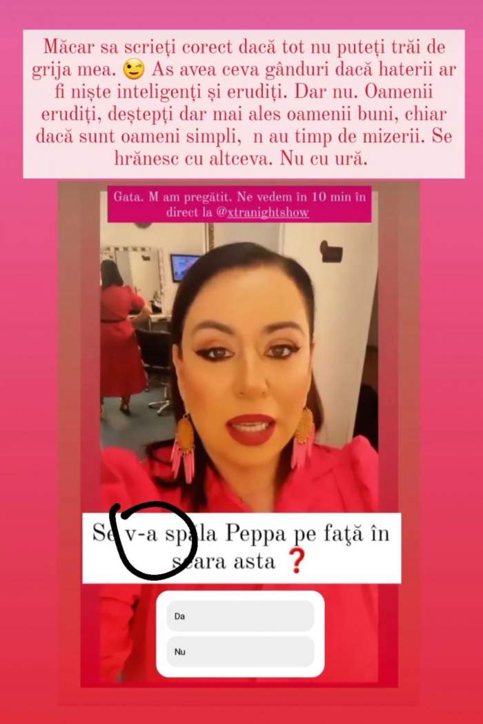 Oana Roman, replică dură pentru haterii din mediul online. Ce le-a transmis vedeta: "Nu puteți să trăiți de grija mea" / FOTO