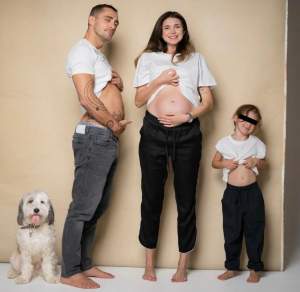 Cum arată soția lui Vladimir Drăghia însărcinată în luna a 8-a. Cât de mult s-a schimbat viața lor: "Mă încearcă puțină gelozie” / FOTO