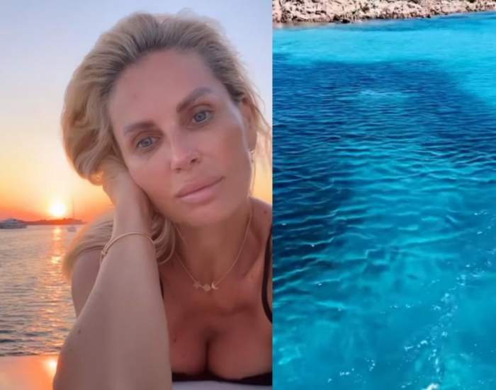 Ce spune Andreea Bănică despre vacanța din Sardinia. Artista, cucerită de plaja și peisajul de pe insula din Italia: "Este vis"