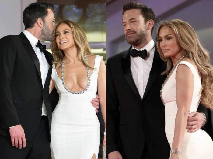 Câte rochii a schimbat Jennifer Lopez la nunta cu Ben Affleck. Pe una dintre ele a purtat-o într-un film