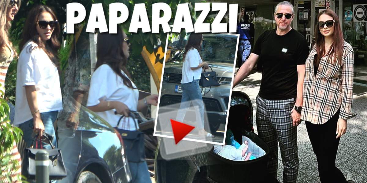 Cum arată Corina Caciuc la doar câteva săptămâni după ce a născut! Cu cine a fost surprinsă iubita lui Laurențiu Reghecampf / PAPARAZZI