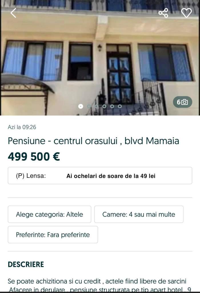 Cât costă să-ți cumperi hotel pe litoralul românesc. Proprietarii din Mamaia le-au scos la vânzare pe OLX, după cel mai slab sezon din ultimii 30 de ani