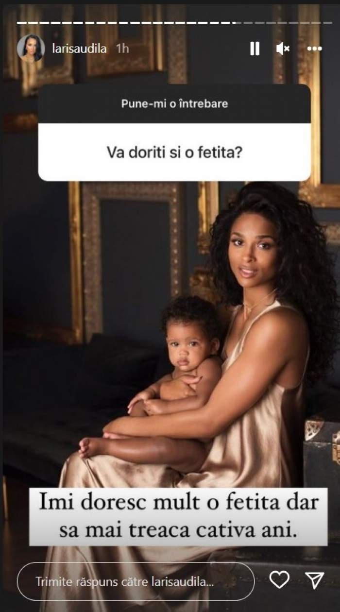 Larisa Udilă vrea să devină mamă pentru a doua oară?! Ce spune vedeta despre un frățior sau o surioară pentru Milan / FOTO