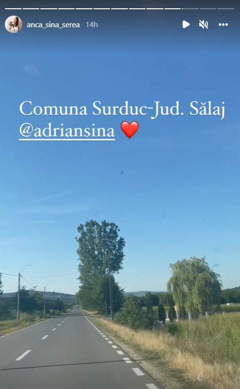 Adrian Sînă și-a dus familia în locul în care a copilărit. Ce a postat Anca Serea: „Te iubim!” / FOTO