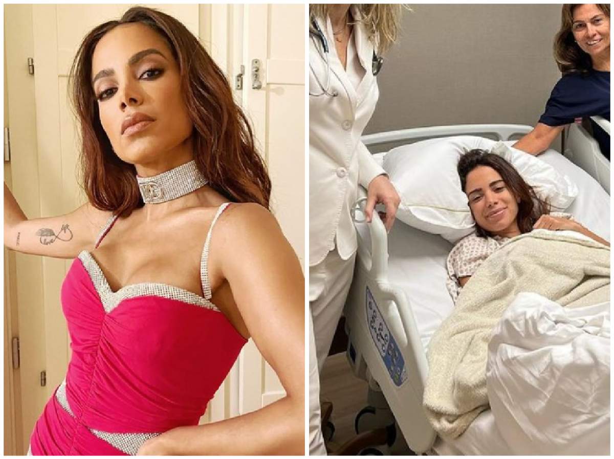 Colaj cu Anitta în rochie de gală și când a fost operată de endometrioză