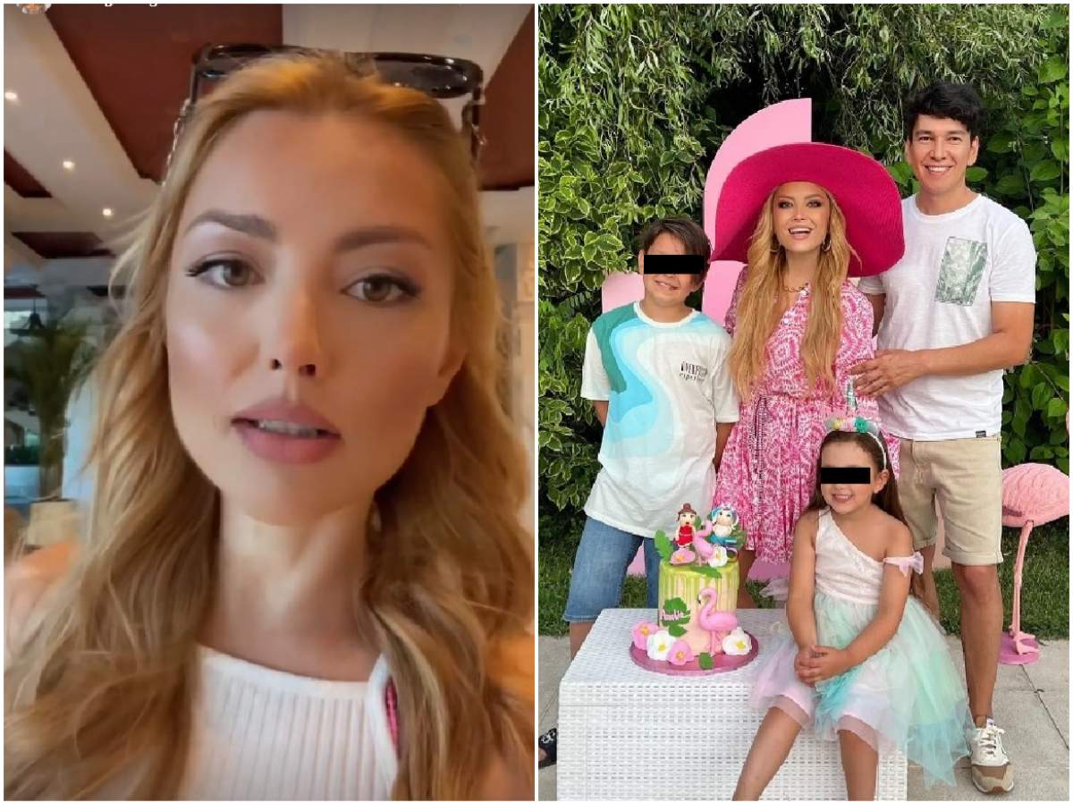 Colaj cu Elena Gheorghe și familia ei