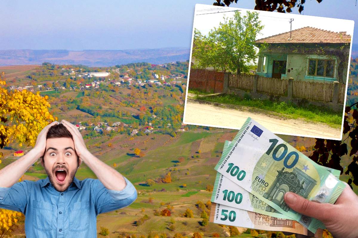 Satul din România unde o casă se vinde cu 250 de euro. Sunt sute scoase la vânzare!