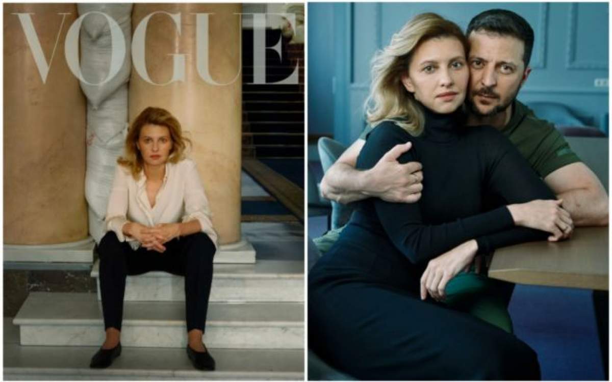 De ce este controversată apariția Olenei Zelenksa în revista Vogue