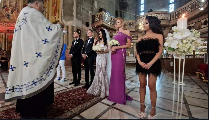 Nasrin Ameri s-a căsătorit! Nași i-au fost Valentina Pelinel și Cristi Borcea. Avem imagini exclusive / VIDEO