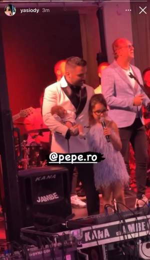 Pepe, prima apariție pe scenă alături de fiul său. Artistul a cântat alături de fiica lui, Rosa / FOTO