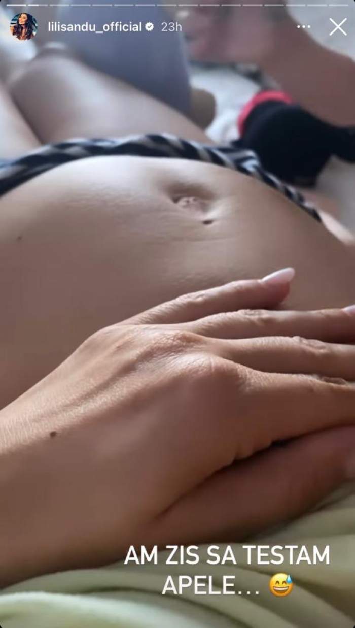 Este sau nu însărcinată Lili Sandu? Vedeta, prima reacție după fotografia care a stârnit numeroase controverse