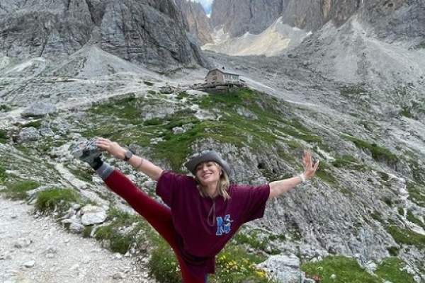 Delia Matache, la un pas de tragedie în Alpii italieni. A schimbat traseul pe ultima sută de metri: ”Mie mi-ar fi placut să merg acolo”