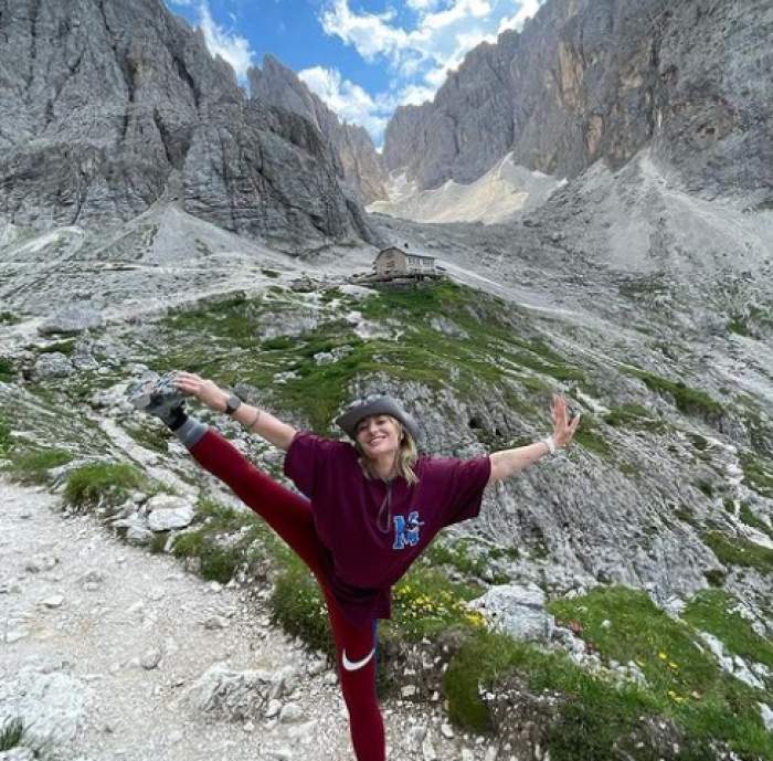 Delia Matache, la un pas de tragedie în Alpii italieni. A schimbat traseul pe ultima sută de metri: ”Mie mi-ar fi placut să merg acolo”