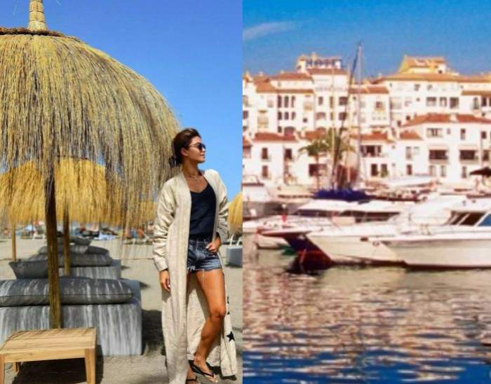 Plaja din Spania preferată de Alina Pușcaș și familia ei. O vacanță aici nu este pentru orice buzunar / FOTO