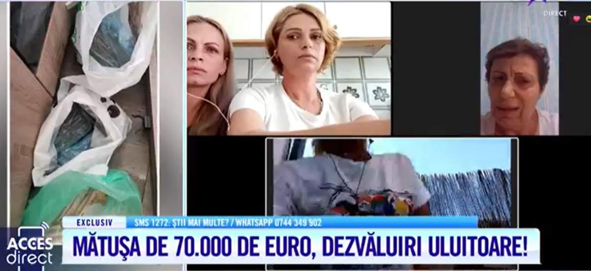 Acces Direct. Mătușa care le-a dat 70.000 de euro celor șase frații, declarații incredibile. De ce a ales să le doneze suma uriașă de bani