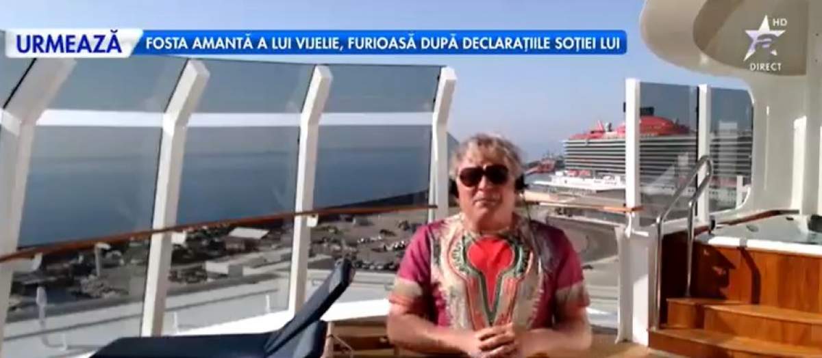 Leonard Miron, în direct de pe vas de croazieră