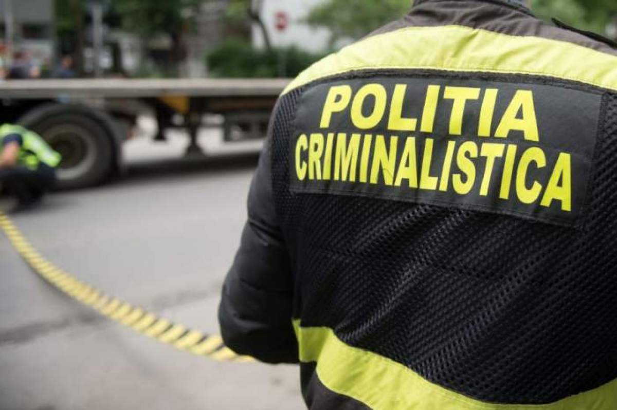 Un polițist de la criminalistica