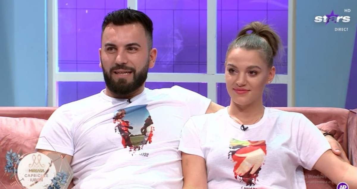 Alina și Valentin de la Mireasa Capriciile - Iubirii, noi reproșuri: „Acum am înțeles care este treaba” / VIDEO