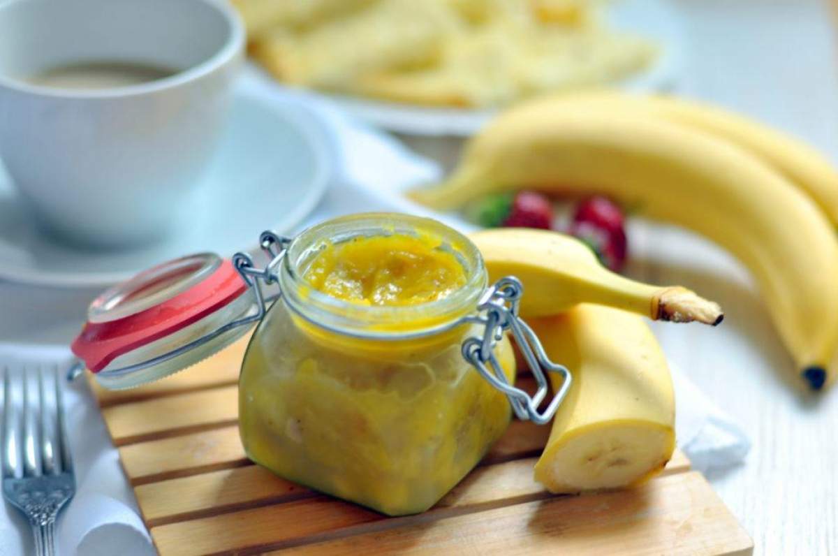 Dulceață de banane! Un desert unic, care îți încântă papilele gustative