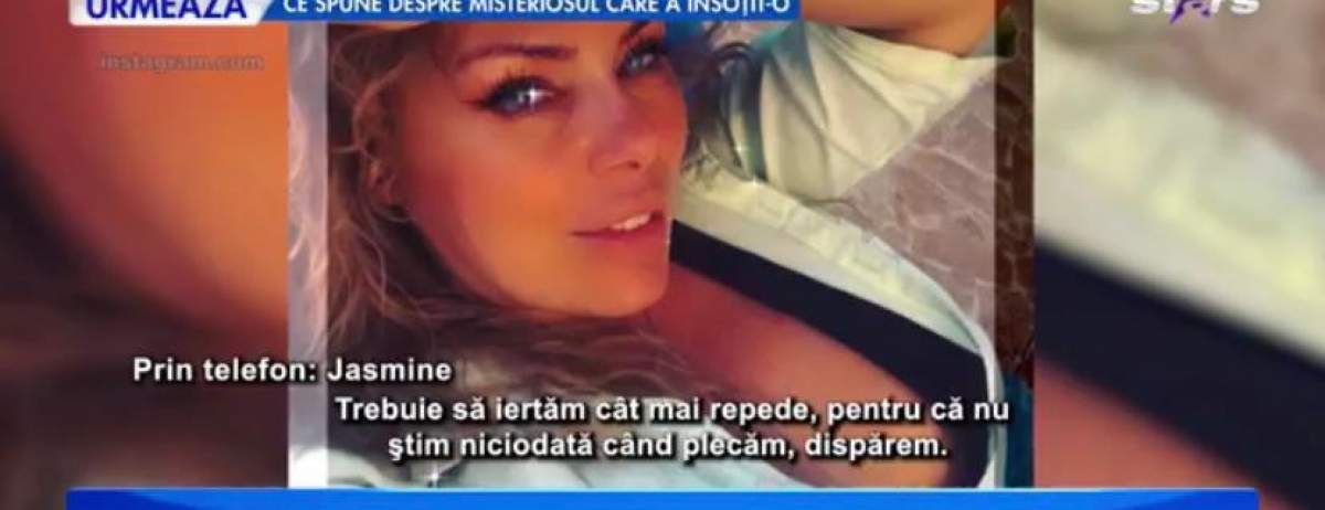 Jasmine și-a iertat tatăl după moartea lui. Ce semne a primit dansatoarea: "Am să trăiesc cu regretul ăsta toată viața”