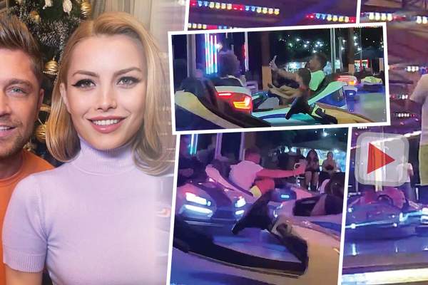 Cum își răsfață Costin Gheorghe fetița. Fotbalistul, surprins alături de fiica sa, Ema, la locul de joacă. Imagini exclusive! / VIDEO