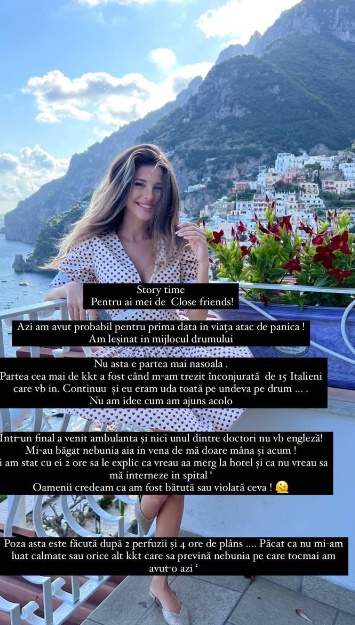 Valerie Lungu a leșinat, în vacanță! Iubitul ei misterios a tras o sperietură soră cu moartea. Ce a pățit blondina / FOTO