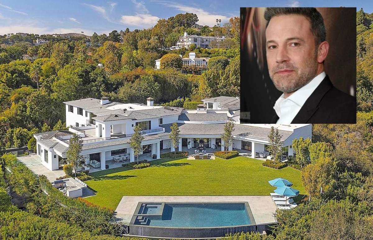 Benn Afllek își scoate vila de 30 de milioane de dolari la vânzare. Cum arată casa în care actorul a locuit timp de 4 ani / FOTO