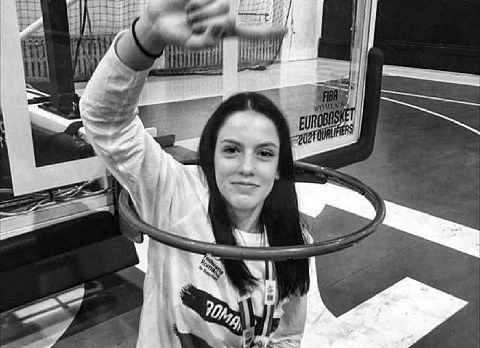 Doliu în echipa națională de baschet a României! Alessia Raiciu a decedat în ziua în care a împlinit 18 ani