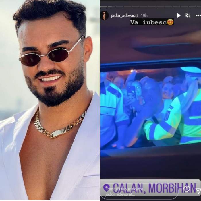 Jador a plecat de la concert în mașina poliției. Ce s-a întâmplat la evenimentul artistului / FOTO