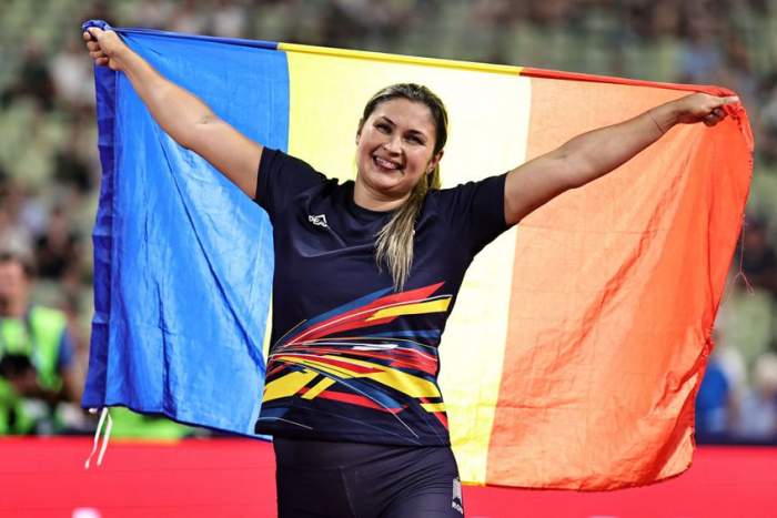 România a câștigat prima medalie de aur, la aruncarea ciocanului, după 20 de ani. Bianca Ghelber este noua campioană europeană