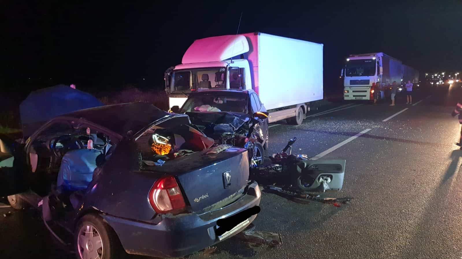 Tragedie pe drumul european din județul Buzău! Trei surori au murit împreună, într-un accident, după un gest inexplicabil / VIDEO