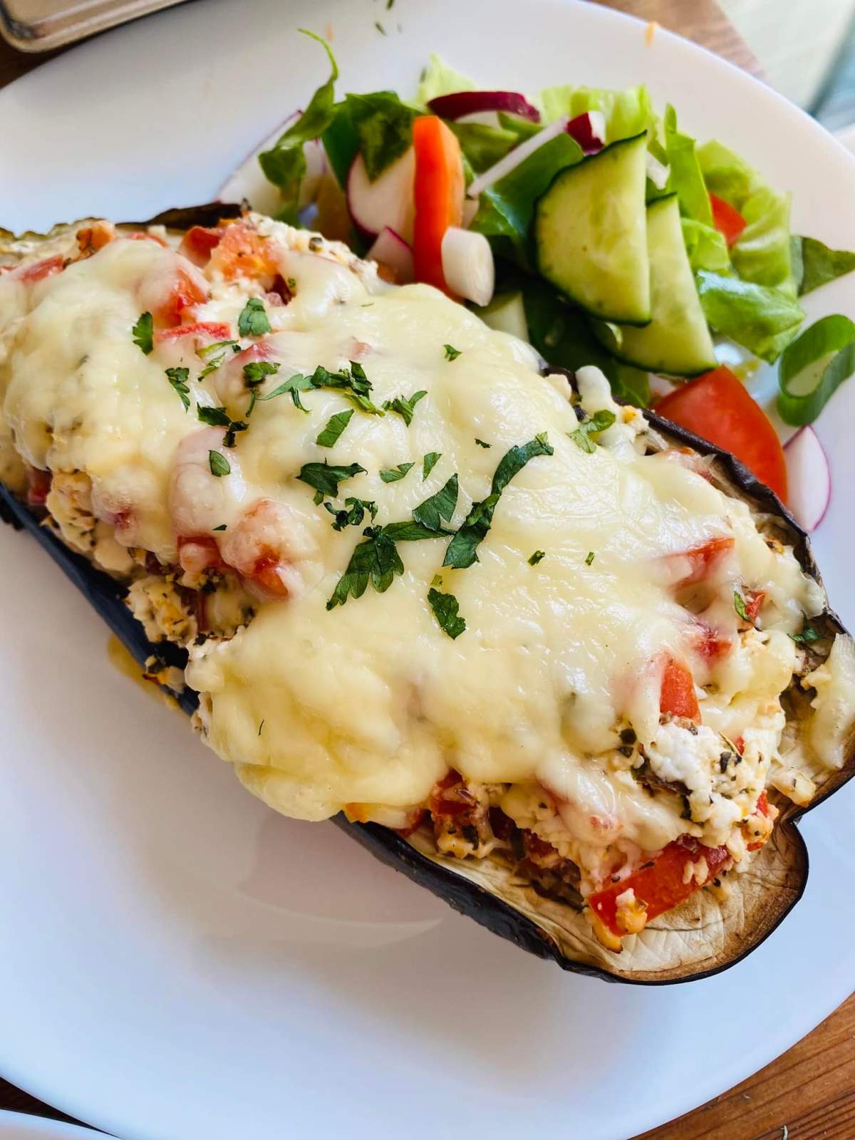 Rețetă Rețetă de vinete grecești. Un preparat delicios, uşor de gătit