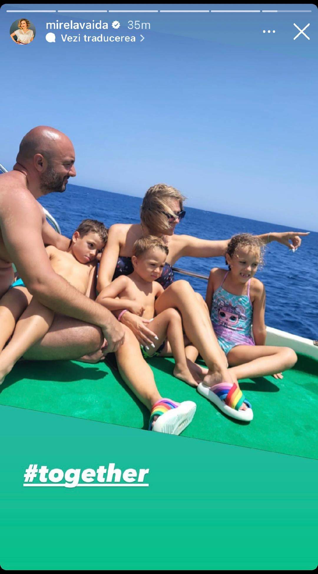 Imagini rare cu Mirela Vaida și soțul. Cum își petrece frumoasa prezentatoare vacanța alături de familie: "Zilele petrecute împreună…” / FOTO