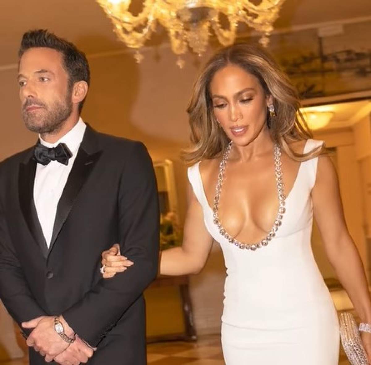 Ben Affleck și Jennifer Lopez, la eveniment