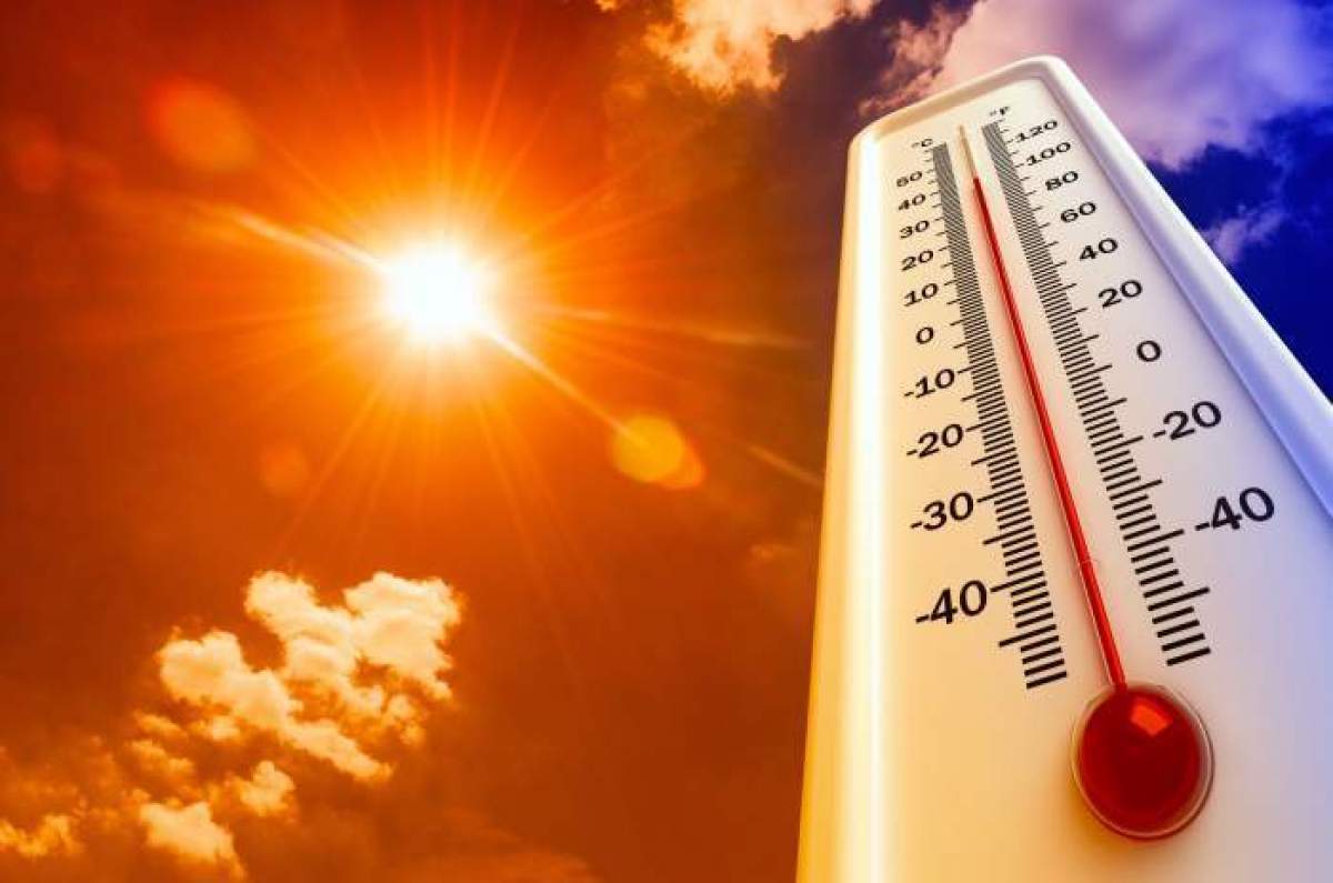 Avertisment ANM! Cod galben de caniculă în jumătate din țară. Se anunță temperaturi de 40 de grade Celsius