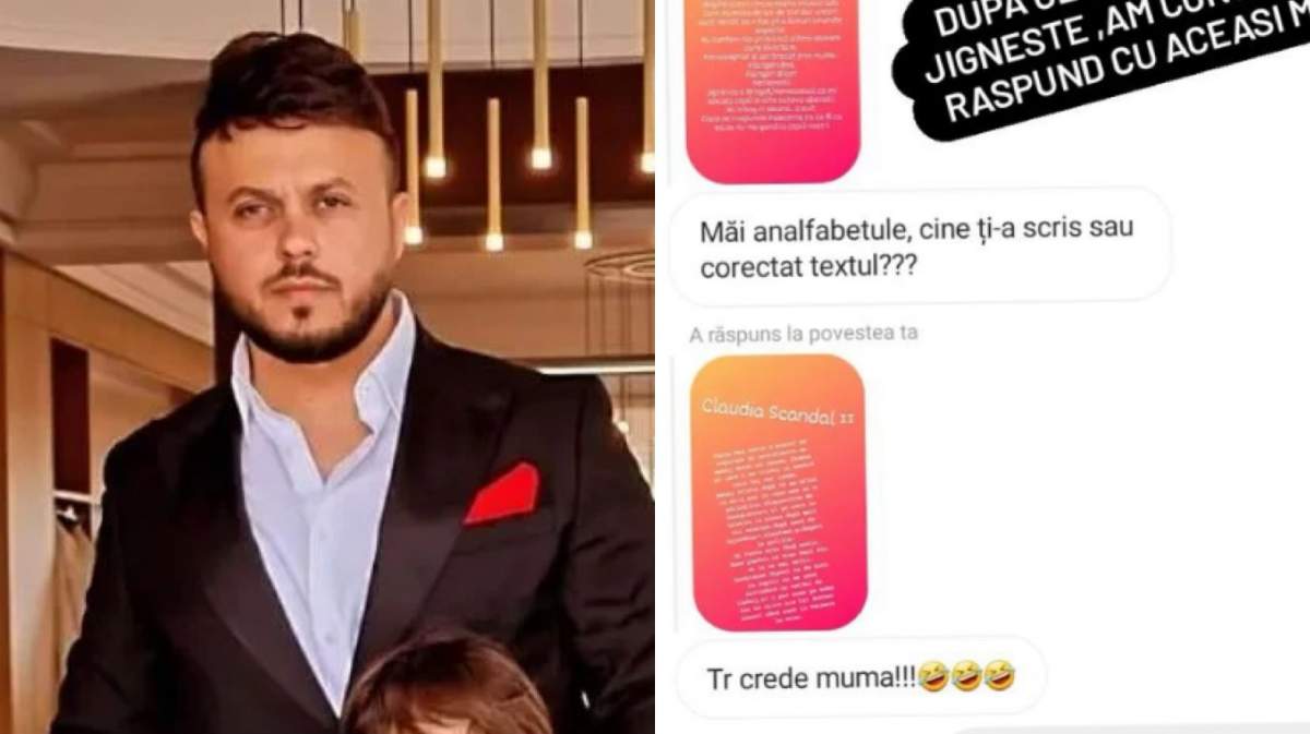 Reacția furibundă a lui Gabi Bădălău, după ce a fost făcut "analfabet”. Cum a înjurat o urmăritoare pe Instagram