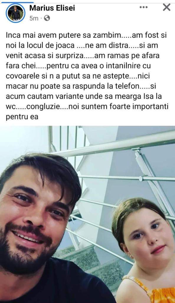 Marius Elisei o acuză pe Oana Roman că a fost “lăsat” în stradă alături de fiica lor. Ce a mărturisit soțul vedetei: "Încă mai avem putere”