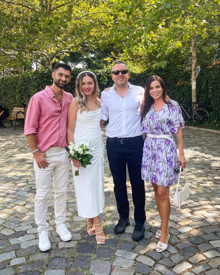 Jojo și Paul Ipate au făcut senzație cu apariția lor la starea civilă. Cei doi au atras privirile tuturor/ FOTO