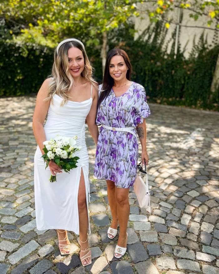 Jojo și Paul Ipate au făcut senzație cu apariția lor la starea civilă. Cei doi au atras privirile tuturor/ FOTO