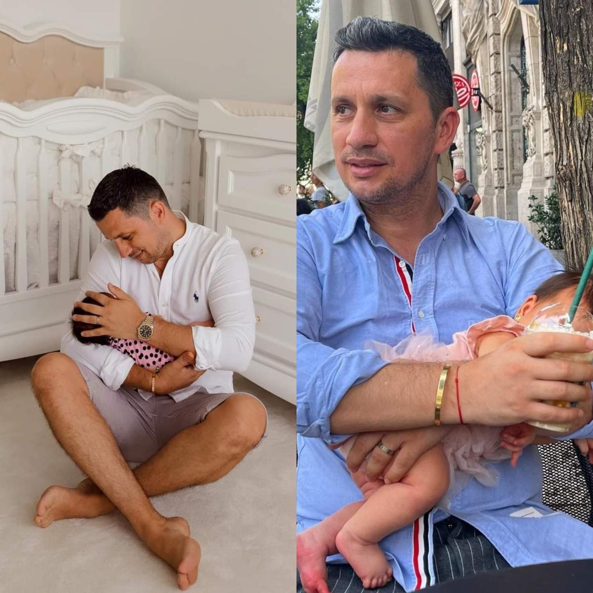 Flick și fetița lui, moment tată-fiică special. Fostul om de radio a lăsat-o pe Denisa Filcea acasă