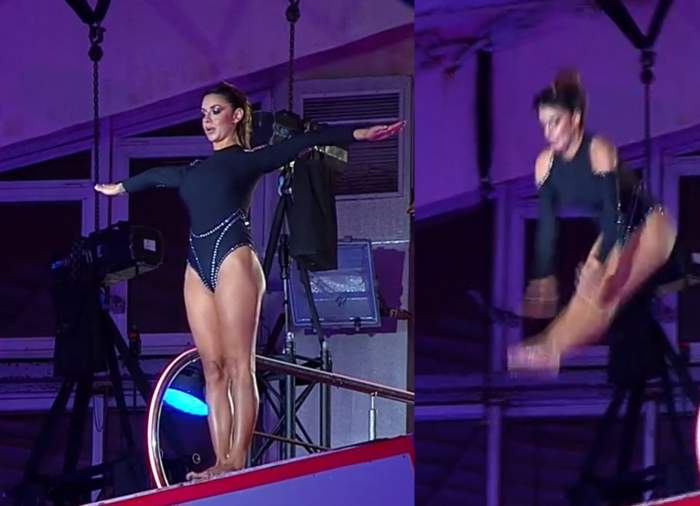 Natalia Mateuț, săritură spectaculoasă la Splash! Vedete la apă! Ce note a primit de la jurați: ”Știu că sunt bună” / VIDEO