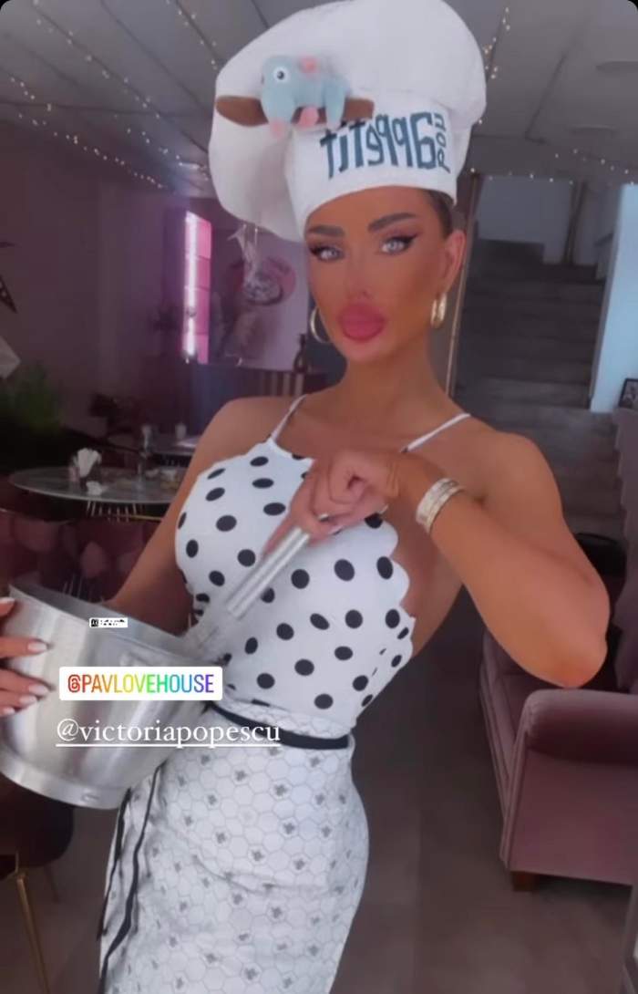 Bianca Drăgușanu s-a transformat în ”Bubulina Gospodina”, dar a rămas tot divă și în bucătărie: ”Pentru asta m-am născut...”